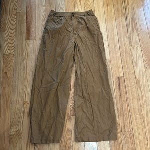 Madewell Brunt Orange / Brown Pants